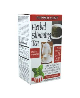 21st Century Herbal Slimming Peppermint Tea Bags 24's 1.6oz, 45g