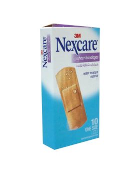 3M Nexcare Sheer Bandages 10's