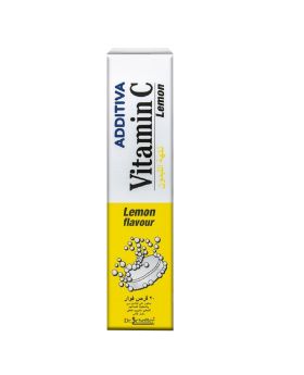 Additiva Vitamin C 1000MG Lemon Effervescent Tablets 20's