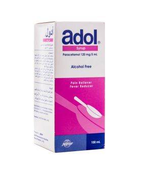 Adol Paracetamol 120 mg / 5 mL Syrup 100 mL
