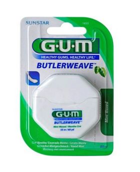 Butler Gum Butlerweave Mint Waxed Floss 1855RQ