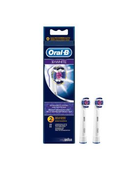 Braun Oral-B 3D White Replacement Brush Heads 2's