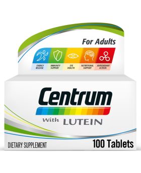 Centrum With Lutein Tablets 100's