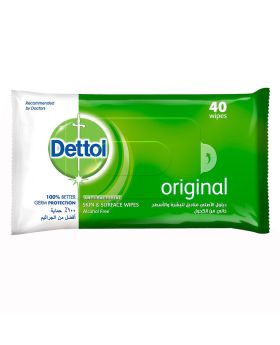 Dettol Anti-Bacterial Wipes 40's