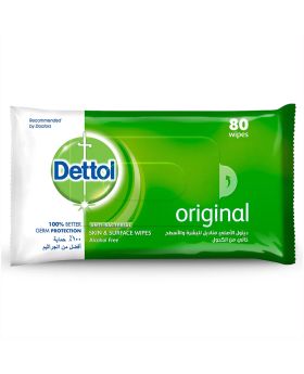 Dettol Anti-Bacterial Wipes 80's