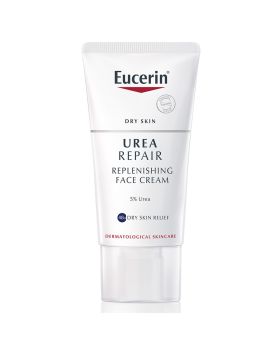 Eucerin UreaRepair 5% Urea Replenishing Face Cream For Dry Skin 50ml