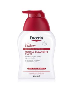 Eucerin Intim-Protect Gentle Intimate Area Cleansing Fluid For Sensitive & Irritated Skin 250ml