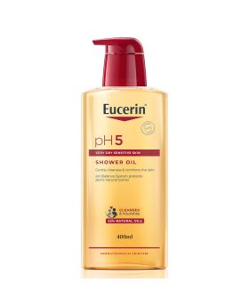 Eucerin pH5 Skin Protection Moisturizing Shower Oil For Very Dry & Sensitive Skin 400ml