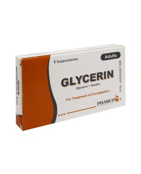 Glycerin Adults Suppositories 5's