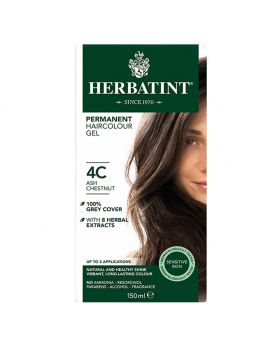 Herbatint 4C Ash Chestnut Hair Color Gel 150 mL