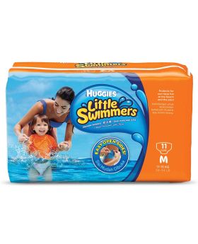 Huggies Little Swimmers, Disposable Swim Pants Diaper, Medium, Pack of 11's