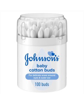Johnson's Pure Cotton Buds, Pack of 100's