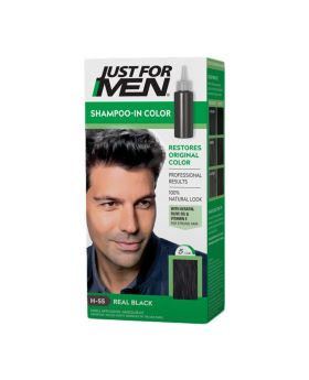 Just For Men Black Shampoo-In Haircolor