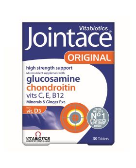 Vitabiotics Jointace Original High Strength Joint Support Tablets With Glucosamine  & Chondroitin, Pack of 30's