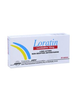 Loratin 10 mg Tablet 20's