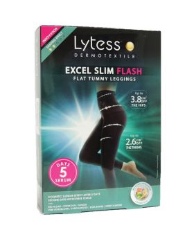 Lytess Excel Slim Flash Flat Tummy Leggings Black L/XL PF00761A