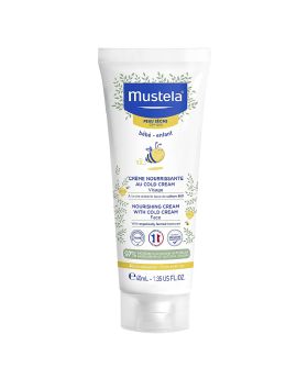 Mustela Baby Nourishing Face Cream With Cold Cream For Dry Skin 40ml