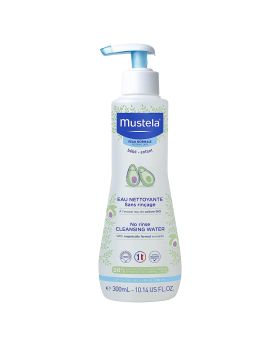 Mustela Baby No-Rinse Cleansing Water For Face & Diaper Area 300ml