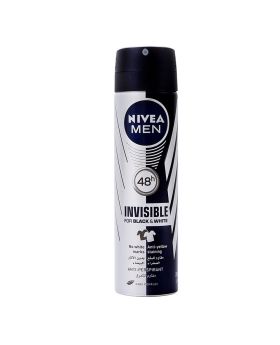 Nivea Men Invisible for Black and White Deodorant Spray 150 mL