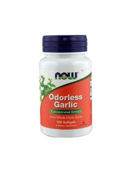 Now Odorless Garlic Softgels For Heart & Immune Support, Pack of 100's
