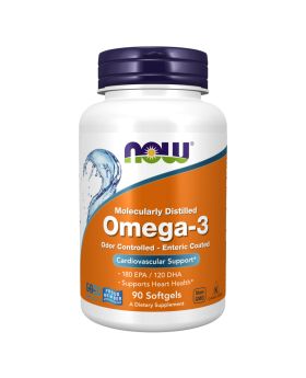 Now Omega-3 1000 mg Softgels 90's