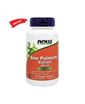 Now Saw Palmetto Extract 320 mg Softgels 90's