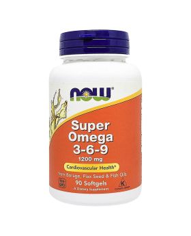 Now Super Omega 3-6-9 Softgel For Heart Health, Pack of 90's