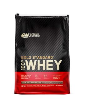 Optimum Nutrition Gold Standard 100% Whey Protein Double Rich Chocolate 10 Lb