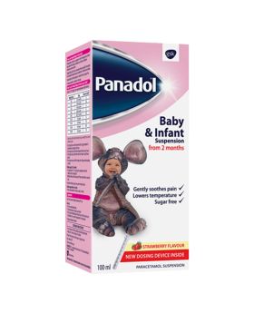 Panadol Baby And Infant Suspension 120mg/5mL 100 mL