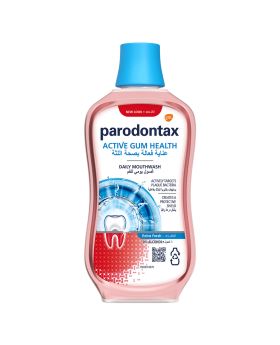 Parodontax Daily Mouthwash For Active Gum Health, Antiplaque & Antigingivitis Mouth Rinse, Alcohol Free 300ml
