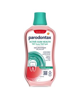 Parodontax Daily Mouthwash For Active Gum Health, Mint Flavour, Antiplaque & Antigingivitis Alcohol Free Mouth Rinse, 300ml