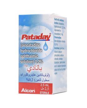 Alcon Pataday 0.2% Eye Drops 2.5 mL