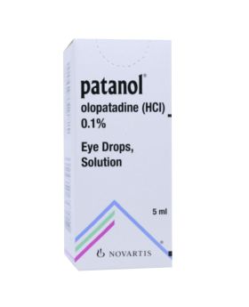 Patanol 0.1% Eye Drops 5 mL