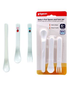 Pigeon Baby's First Spoon and Fork Set 03310