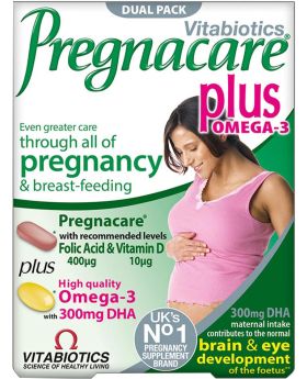Vitabiotics Pregnacare Plus All in One Supplement during Pregnancy, Dual Pack of 28's