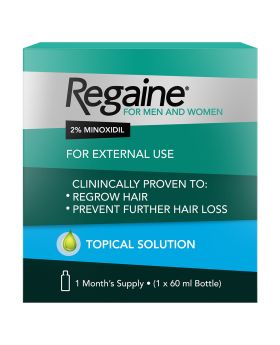 Regaine 2% For Men & Women Topical Hair Regrowth Solution 60ml