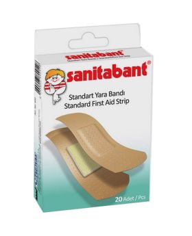 Sanitabant Standard First Aid Strip 20's