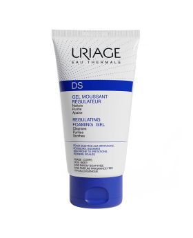 Uriage DS Regulating Foaming Gel For Cleansing Sensitive Redness Prone Face And Body 150ml