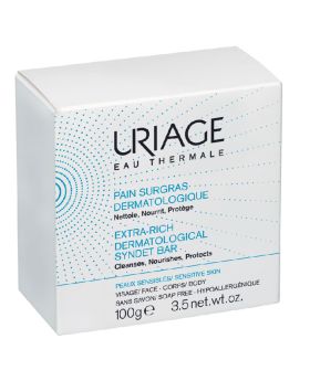 Uriage Extra-Rich Dermatological Syndet Bar 100 g