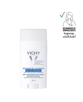 Vichy 24 Hour Mineral Aluminium Free Deodorant Stick For Sensitive Skin 40ml