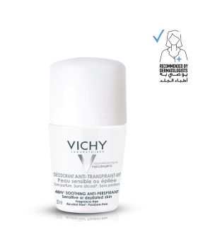 Vichy 48 Hours Soothing Anti Perspirant Deodorant For Sensitive Skin 50ml