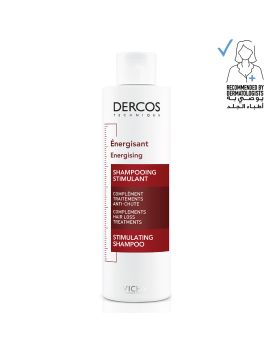 Vichy Dercos Energising & Stimulating Anti Hair Fall Shampoo With Aminexil 200ml