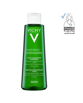 Vichy Normaderm Pore Tightening Purifying Lotion for Oily Skin With Salicylic & Glycolic acid 200ml
