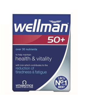 Vitabiotics Wellman 50+ Tablets 30's