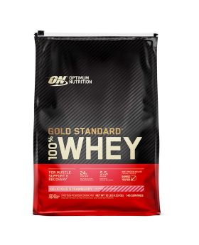 Optimum Nutrition Gold Standard 100% Whey Protein Powder Drink Mix Delicious Strawberry 10 lb