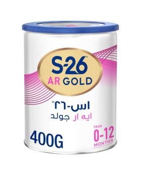 S-26 AR Gold Infant Milk Formula 0-12 Months 400 g