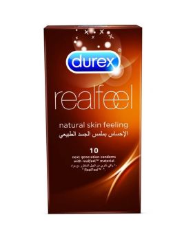 Durex Real Feel Natural Feeling Condoms 10's