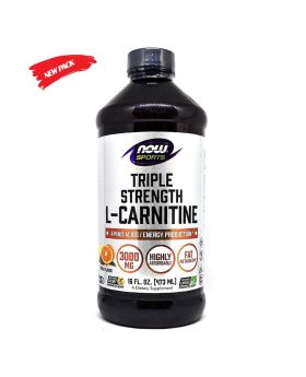 Now L-Carnitine 3000 mg Liquid 473 mL