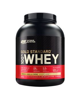 Optimum Nutrition Gold Standard 100% Whey Protein French Vanilla Cream 5 LB