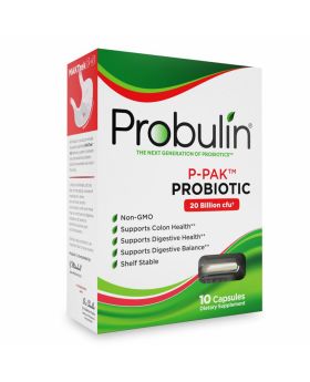 Probulin P-Pack Probiotic Capsules For Colon & Digestive Health, Pack of 10's